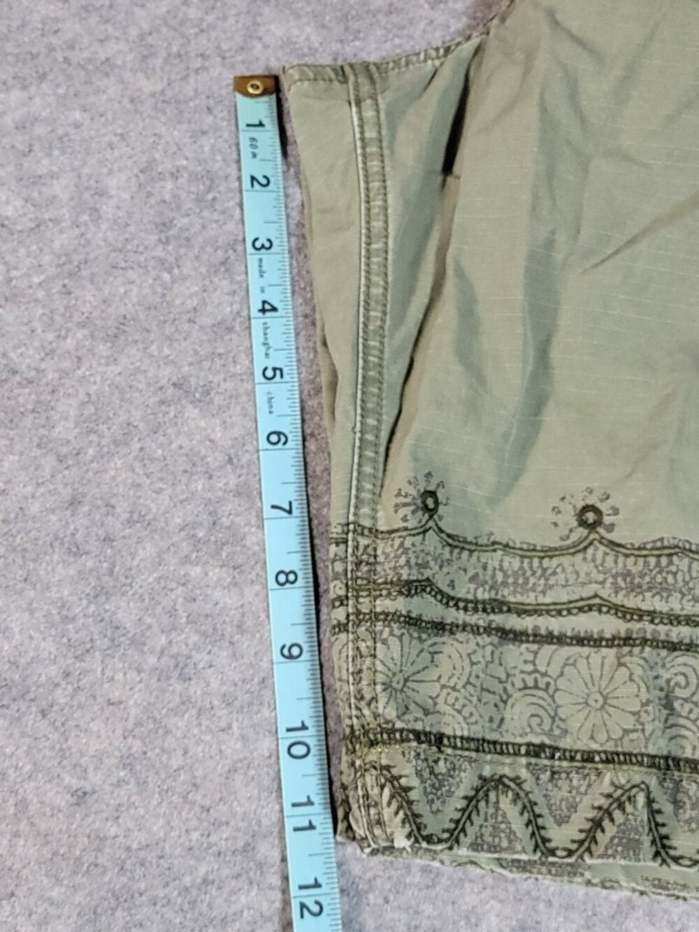 Y2K-style Denim & Supply Ralph Lauren WoodblockGraphic Cargo Shorts Mens Size36 - Picture 16 of 16